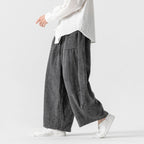 Retro Thick Woolen Loose Bloomers