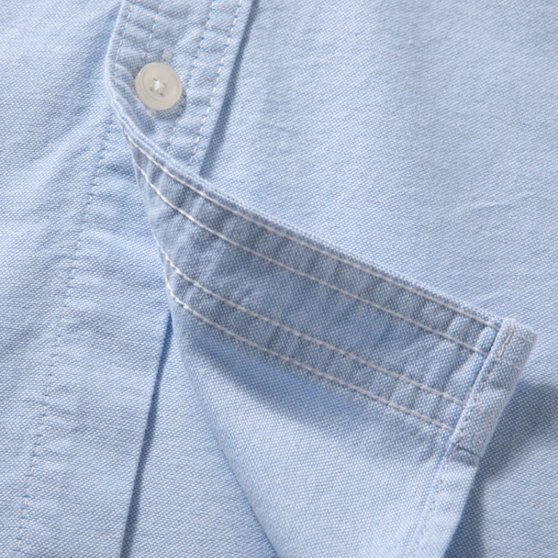 Paneled Slim Fit Casual Shirt