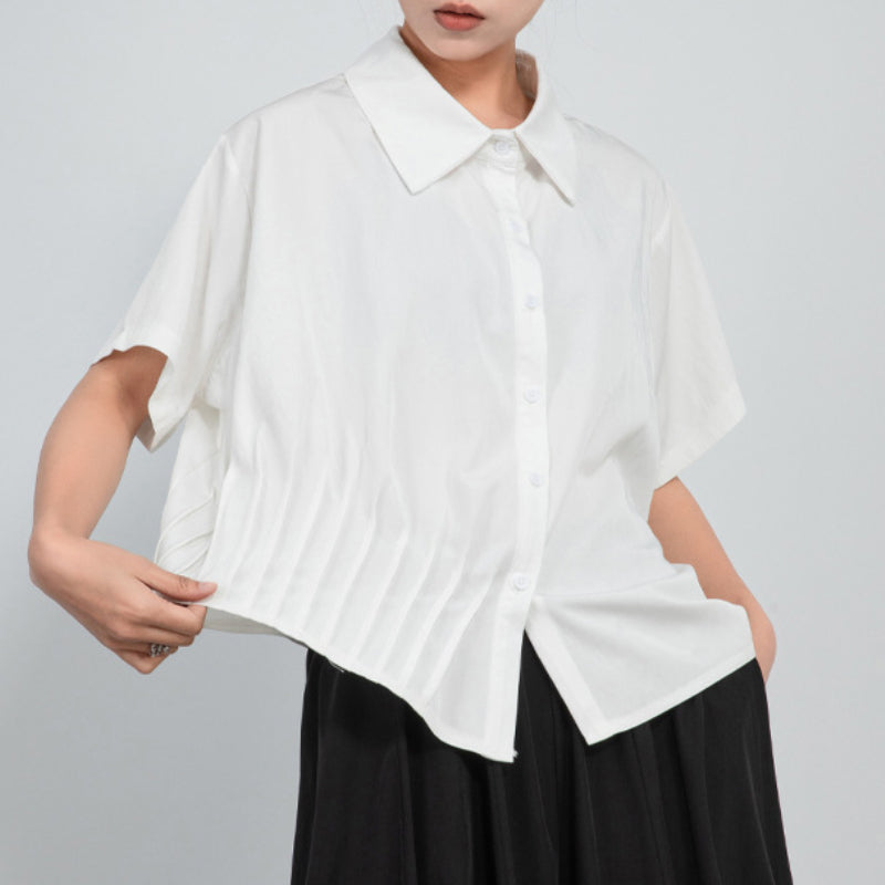 Irregular Casual Loose Cardigan Shirt