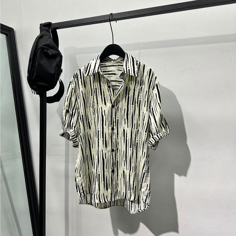 Striped Loose Casual Shirt