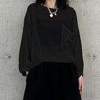 Round Neck Dolman Sleeve T-Shirt