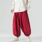 Loose-fitting Ribbon-trimmed Bloomers