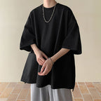 Vintage Slit Pocket Short-sleeved T-shirt