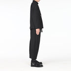 Lace-up Casual Cropped Trousers