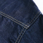 Denim Short-sleeved Loose Work Shirt