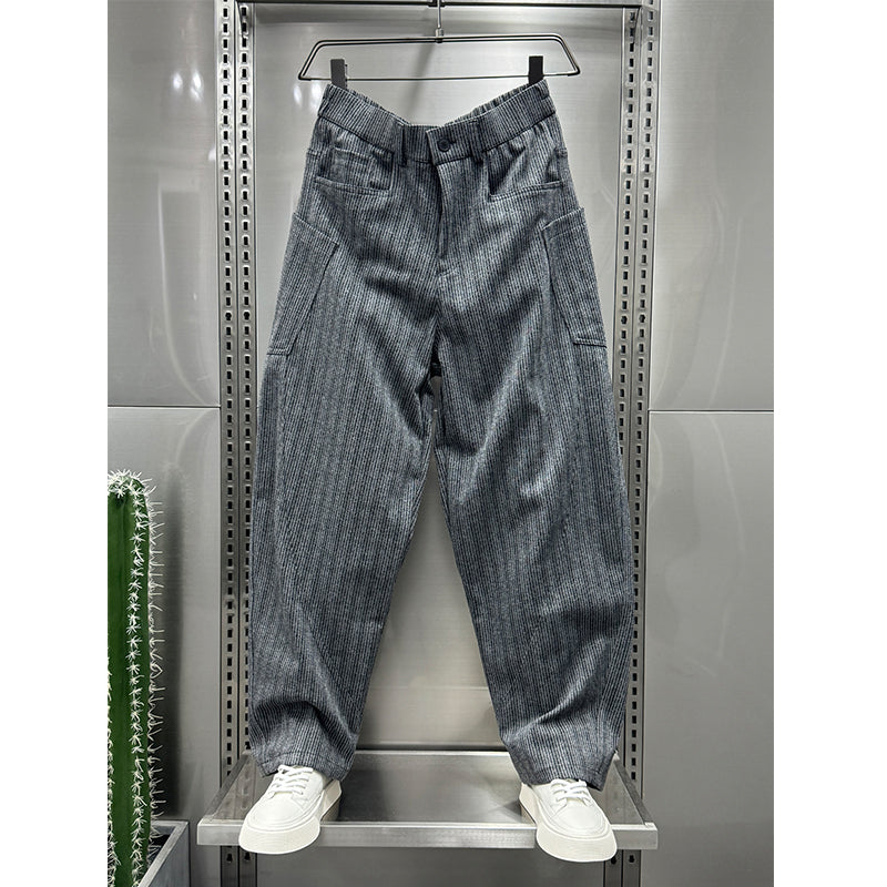 Vintage Wide Leg Scimitar Stripe Pants