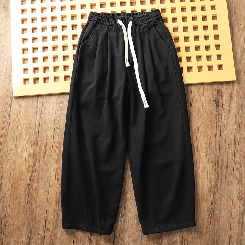Japanese Retro Loose Wide-leg Trousers