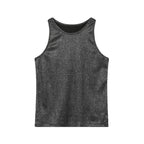 Round Neck Slim Fit Vest