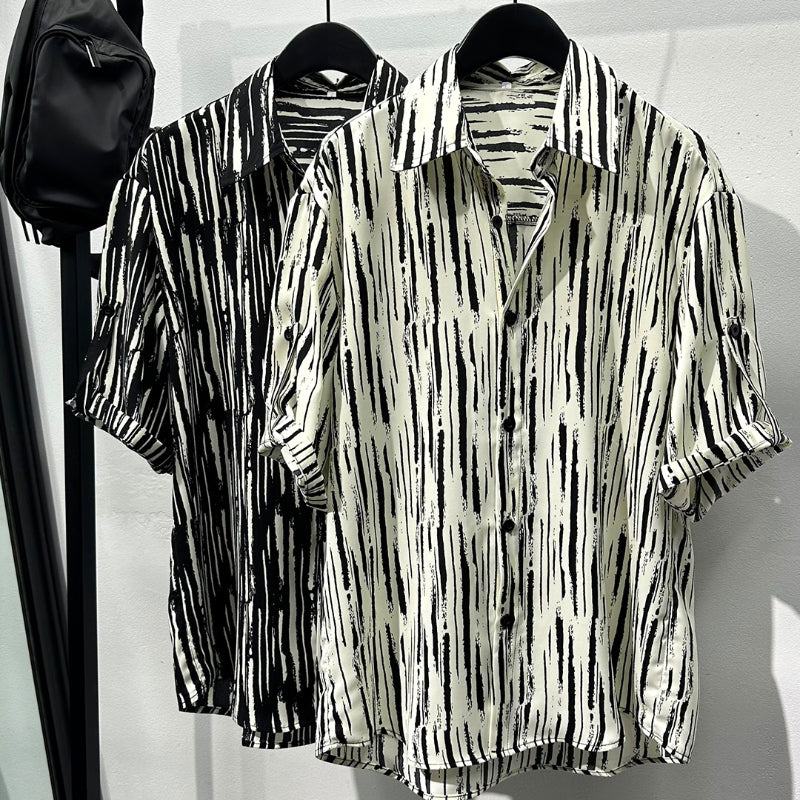 Striped Loose Casual Shirt