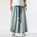 Cotton Linen Casual Wide Leg Harem Pants