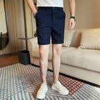 Waffle Casual Wrinkle-resistant Shorts