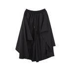 Loose Cropped Culottes Hakama Pants