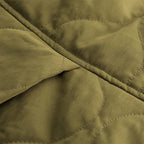 Quilted Gourd Shirt Style Cotton Jacket