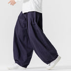 Japanese Retro Loose Wide-leg Harem Pants