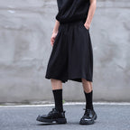 Loose Draped Three-dimensional Pleated Casual Suit Shorts