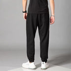 Drape Loose-fitting Harem Pants