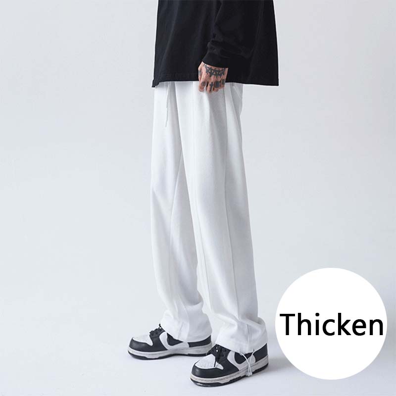 Loose Straight Leg Drawstring Sweatpants