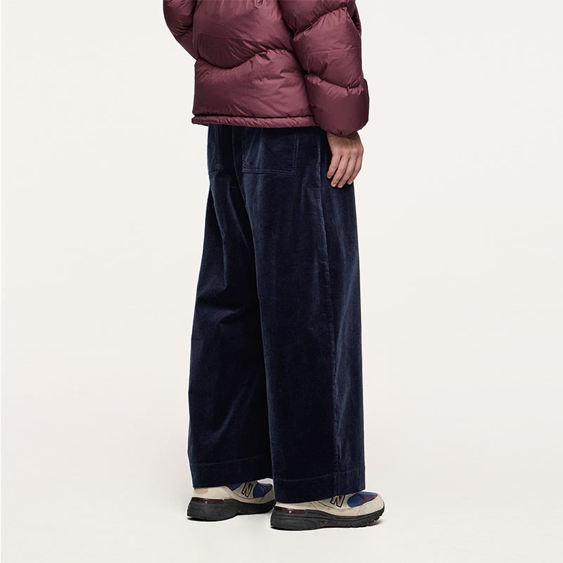 Cotton Corduroy Vintage Loose Wide Leg Pants