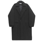 Suit Collar Mid Length Thickened Jacket