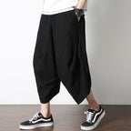 Loose Linen Low-crotch Bloomers