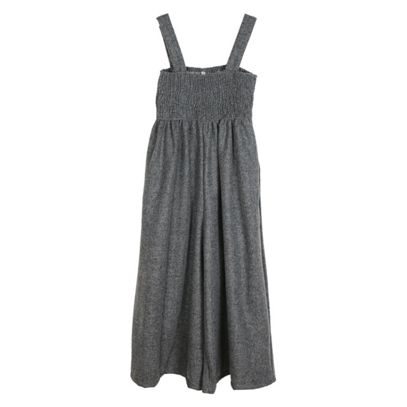 Retro Loose Wide Leg Overalls