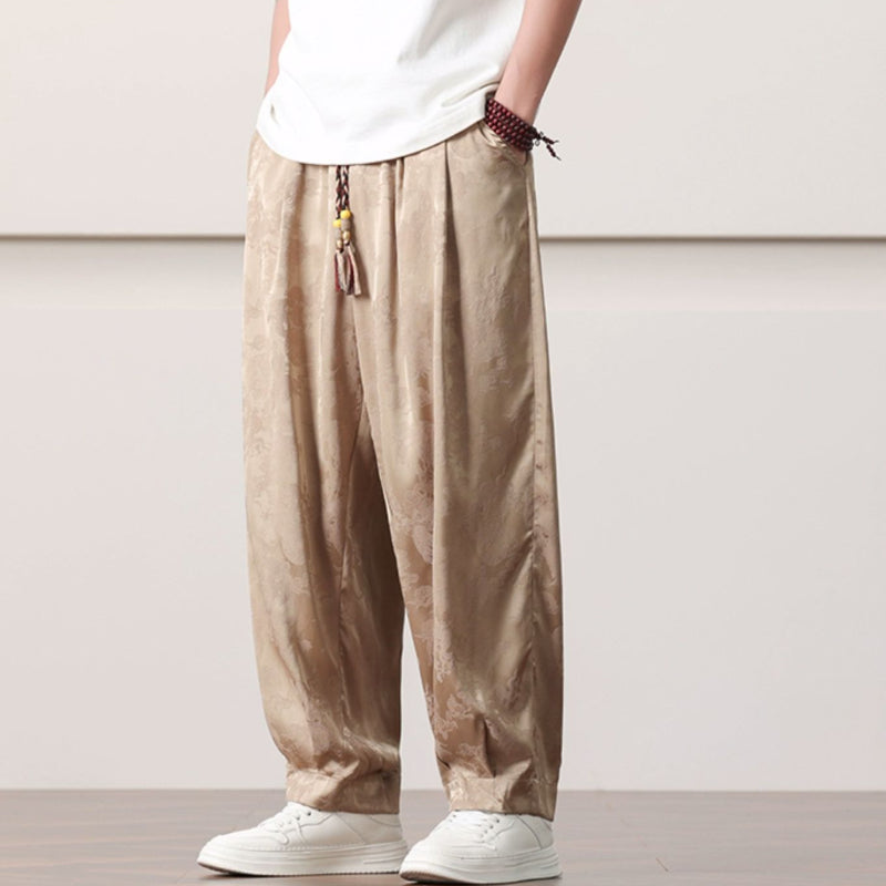 Loose Bloomers Straight Casual Trousers