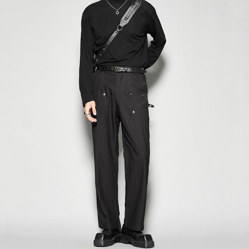 Half Turtleneck Slim Long Sleeve T-shirt