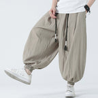 Loose Draped Cuff Bloomers