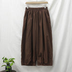 Cotton And Linen Loose Wide-leg Casual Big Bloomers