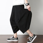 Loose Linen Low-crotch Bloomers