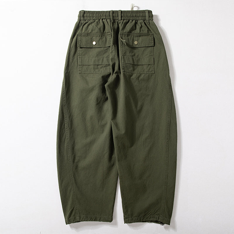 Machete Rivet Wide-leg Loose Casual Pants