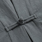Sleeveless Button Vest