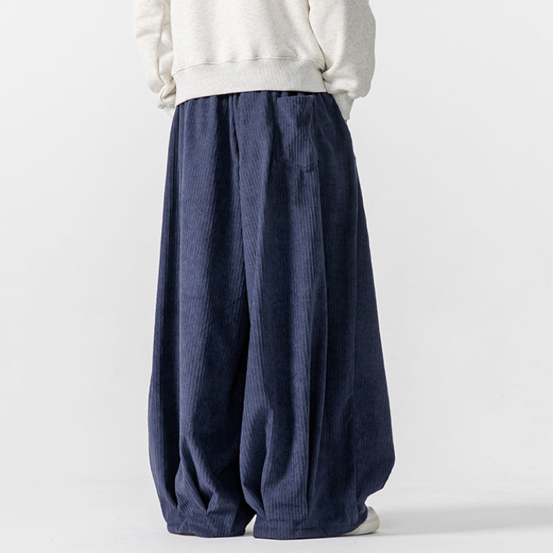 Vintage Corduroy Thick Casual Pants