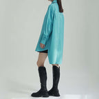 Medium Length Irregular Loose Shirt