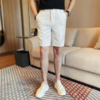 Waffle Casual Wrinkle-resistant Shorts