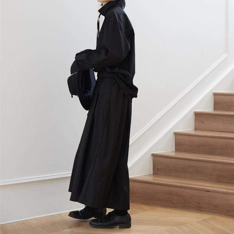 Black Loose Long Hakama