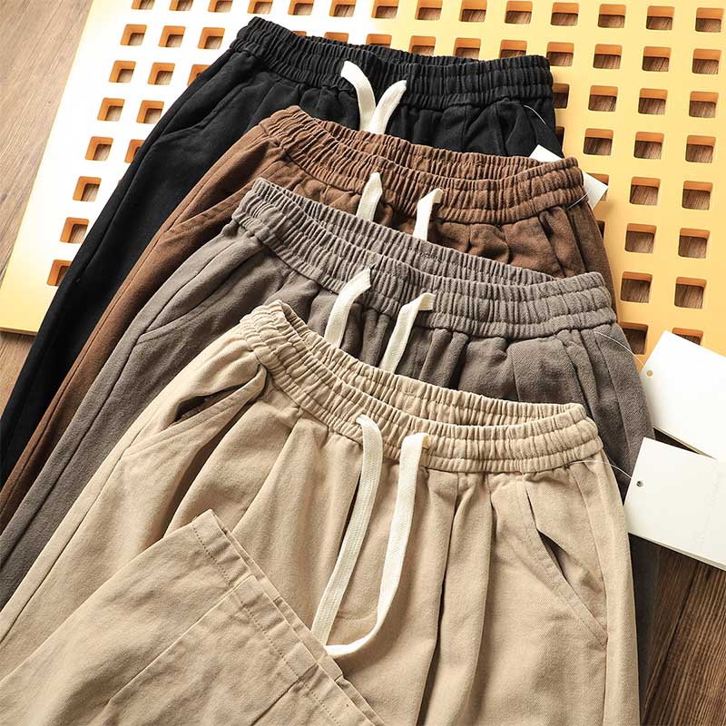 Japanese Retro Loose Wide-leg Trousers