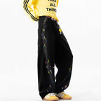 American Graffiti Loose Wide-Leg Jeans