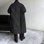 Winter Loose Over-the-knee Thickened Cotton Jacket
