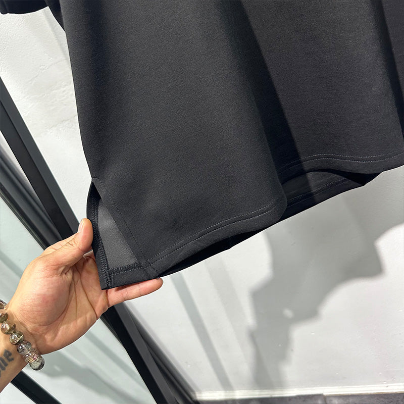 Fake Two-piece Loose Round Neck T-shirt