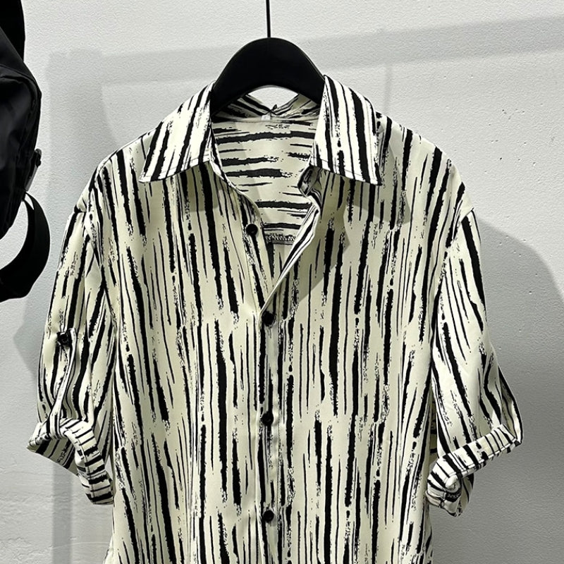 Striped Loose Casual Shirt
