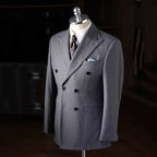Italian Double-breasted Casual Business Suit