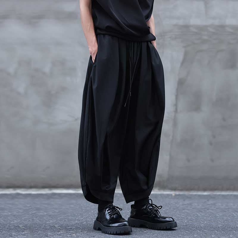 Japanese Loose Drape Casual Wide-leg Pants