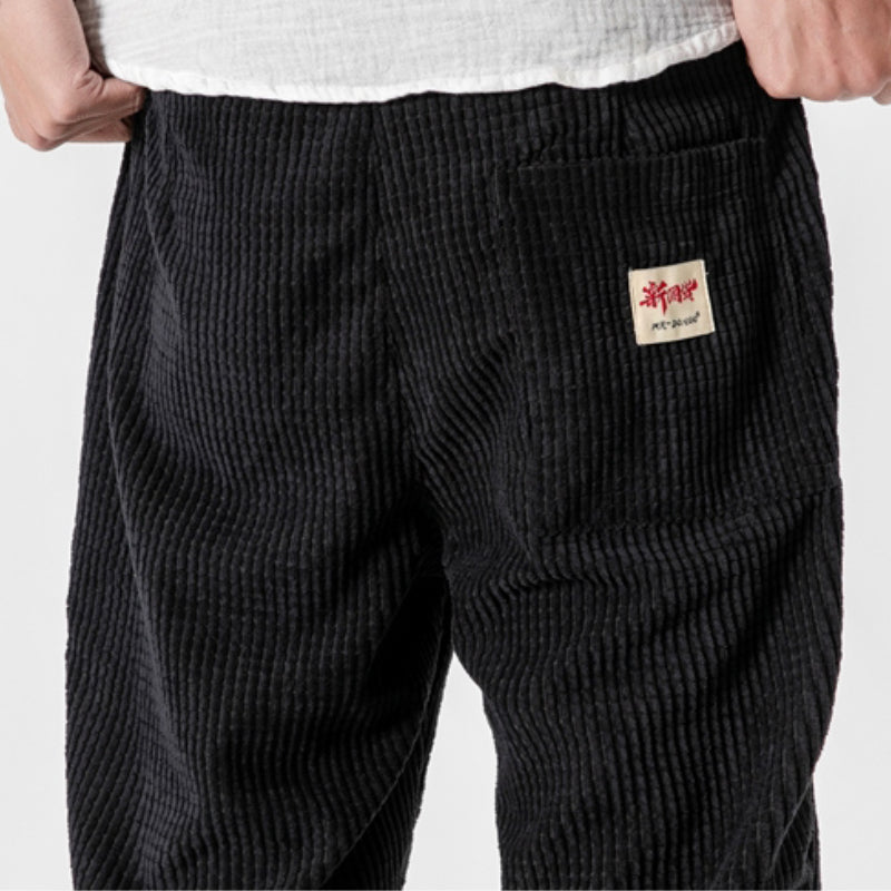 Loose Casual Corduroy Skinny Pants