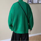 High Neck Knitted Cardigan
