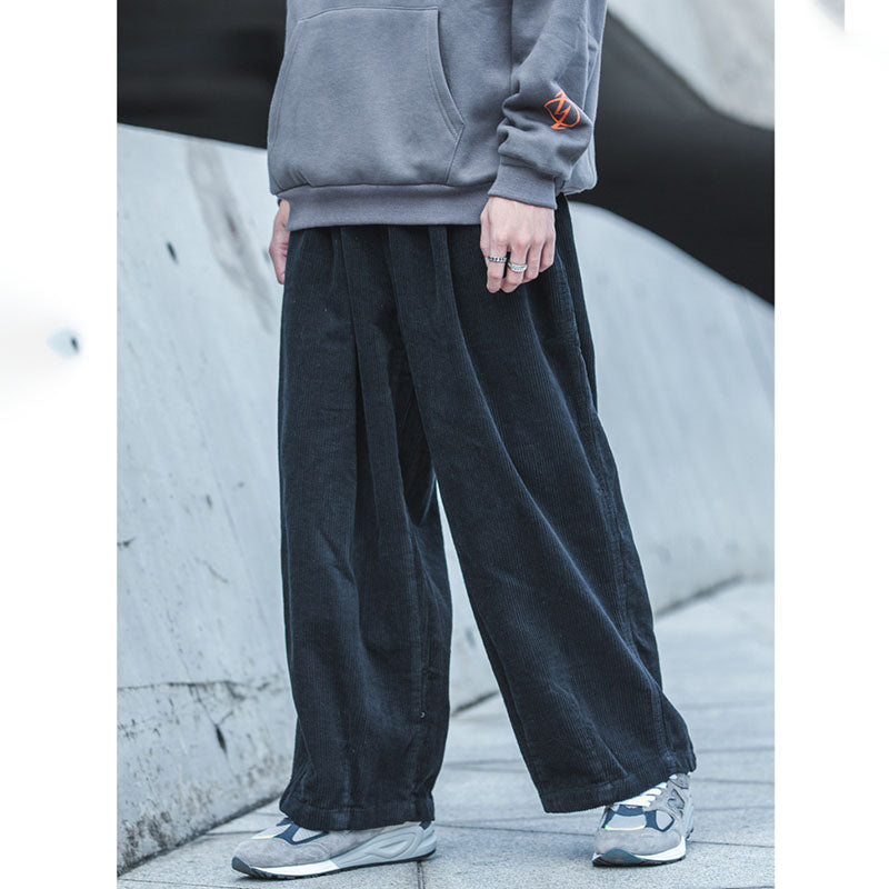 Vintage Loose Corduroy Wide Leg Slacks