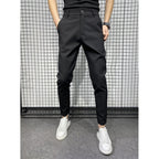 Slim Fit Casual Cuff Pants