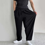 Japanese Casual Drape Wide-leg Trousers