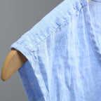 Summer Solid Color Linen Vest
