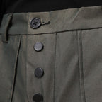 Casual Straight Leg Loose Bootcut Trousers